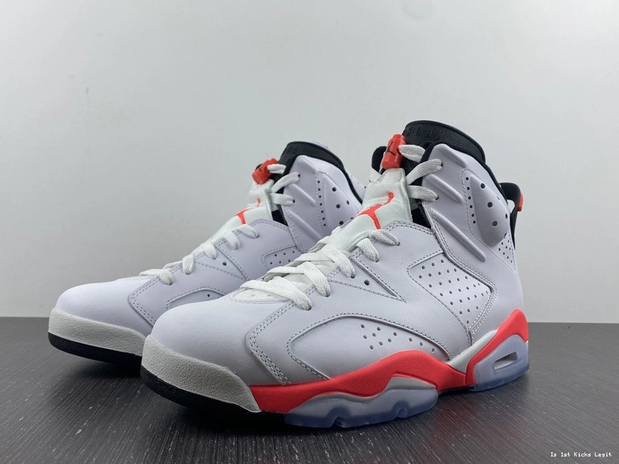 2014 Air 6 Jordan Retro 'White Infrared'  384664-123  0223